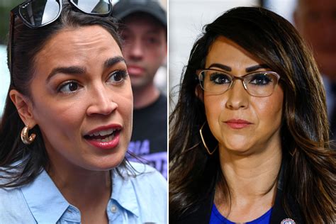 Lauren Boebert and AOC face-off